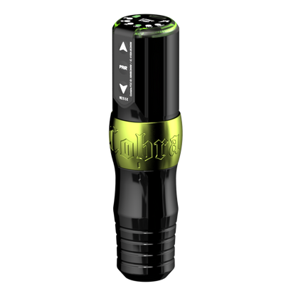Ink Machines - Cobra Tattoo Machine For Universal Cartridges - Slime Green 30mm
