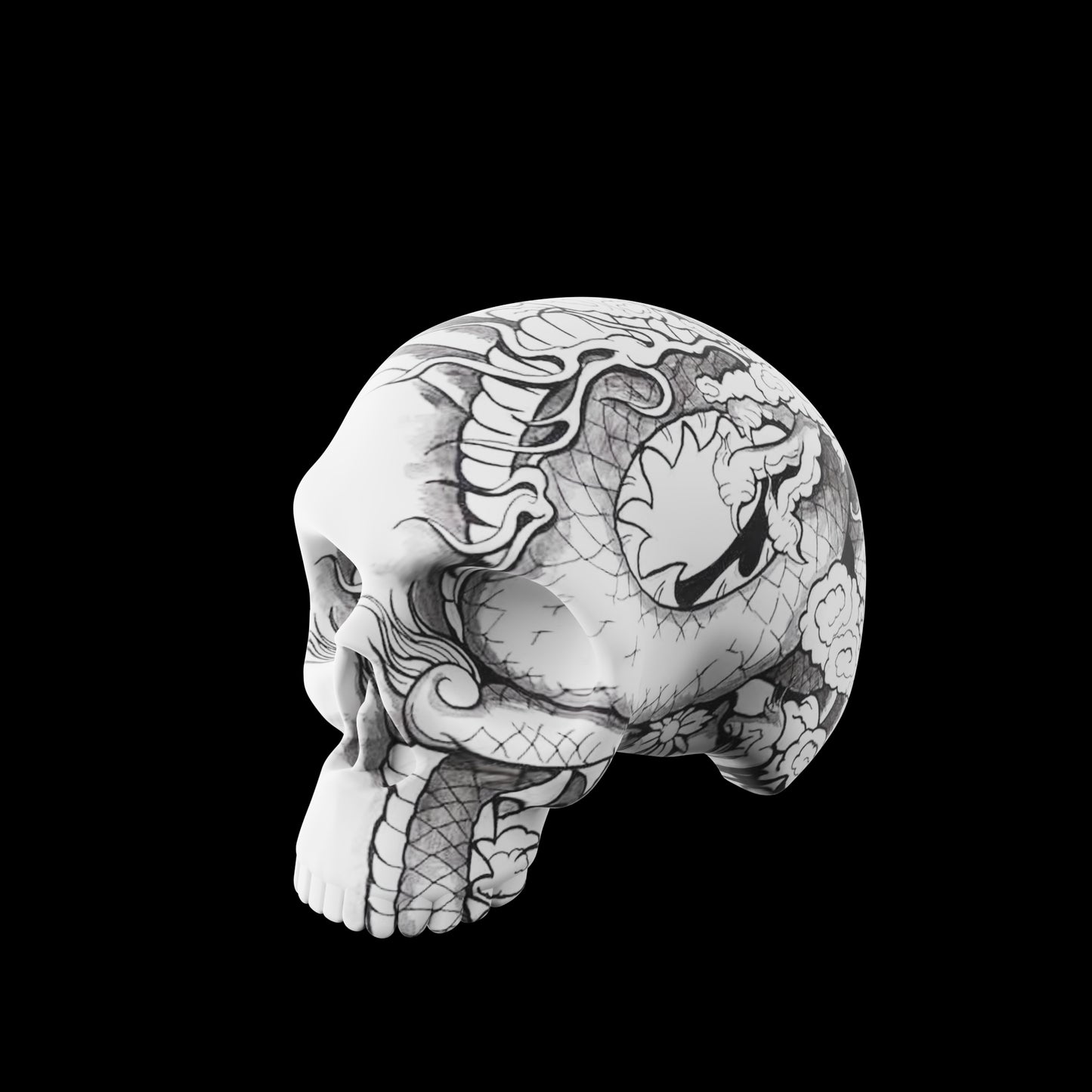 Tattoo Silicone Skull | Silicone skull for practice