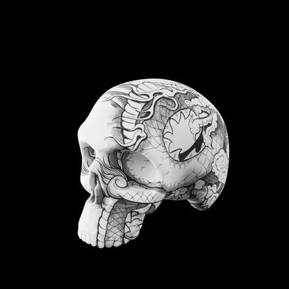 Tattoo Silicone Skull | Silicone skull for practice