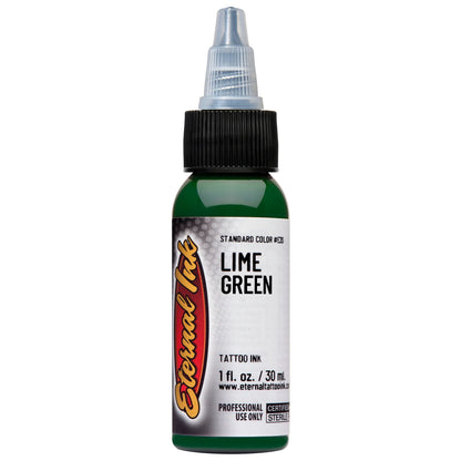 A pure, cool green. Like the peel of a lime