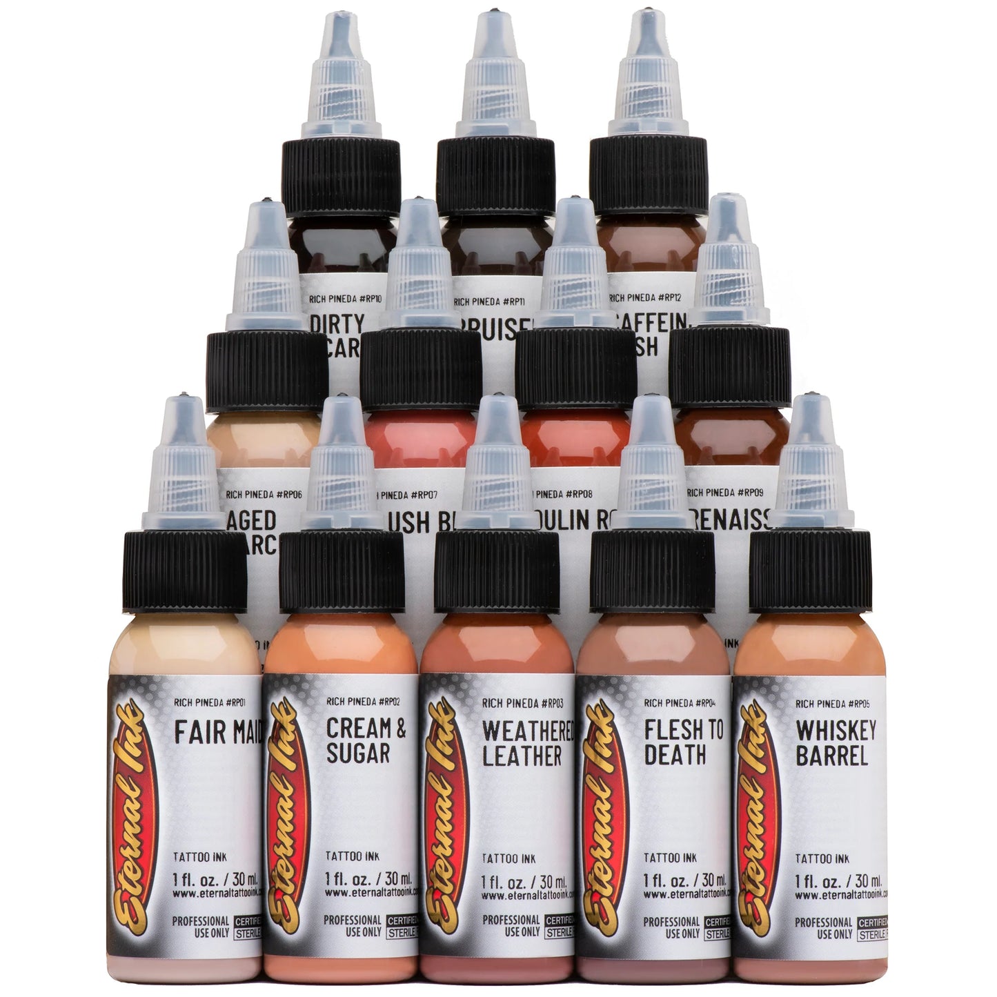 Flesh to Death Set 12 Bottles | USA Eternel Colors