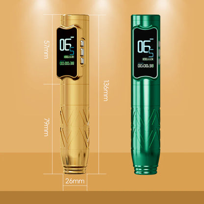 PIONEER-FROST-WING 3mm Stroke Wireless Tattoo Pen | Professional PMU machine