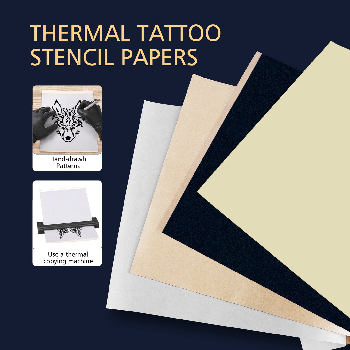 INKONE CLASSIC TRANSFER PAPER 100pcs | Transfer stencil paper