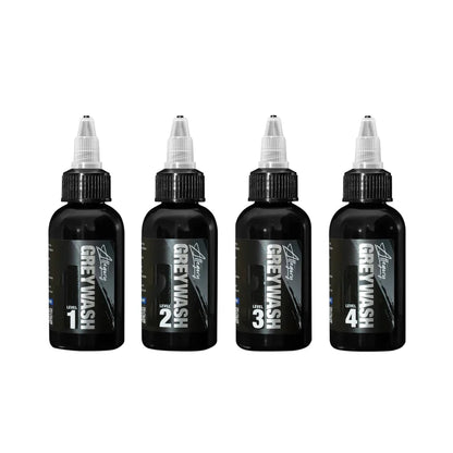 USA Allegory Ink's | Greywash Set of 4