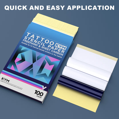 TATTOO KVM | Transfer stencil paper 100pcs