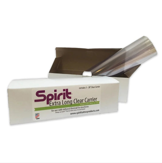 Spirit® Clear Carrier | Transparent carrier sheet for thermal printers