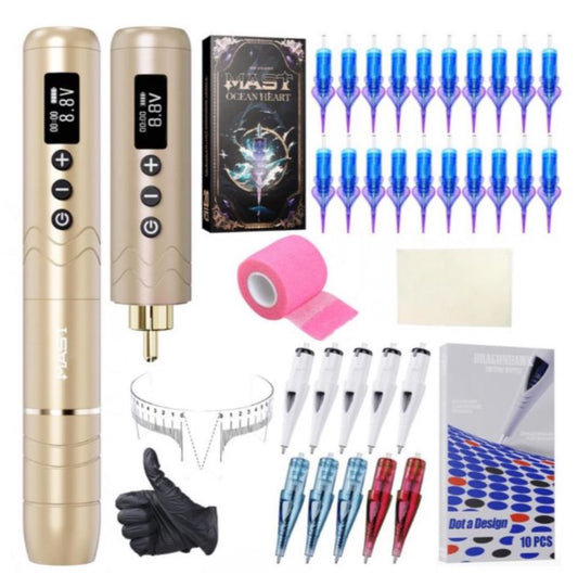 KIT Mast Nano2 Pen Machine with 2.7mm | Wireless Permanent Makeup Pen Kit 2.7 mm