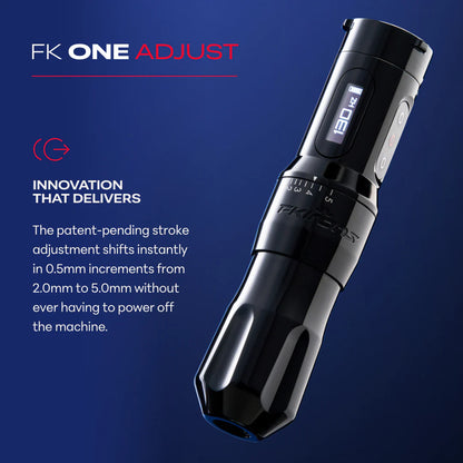 FK One Adjust Wireless  Machine | Новата FK One с регулируем строук