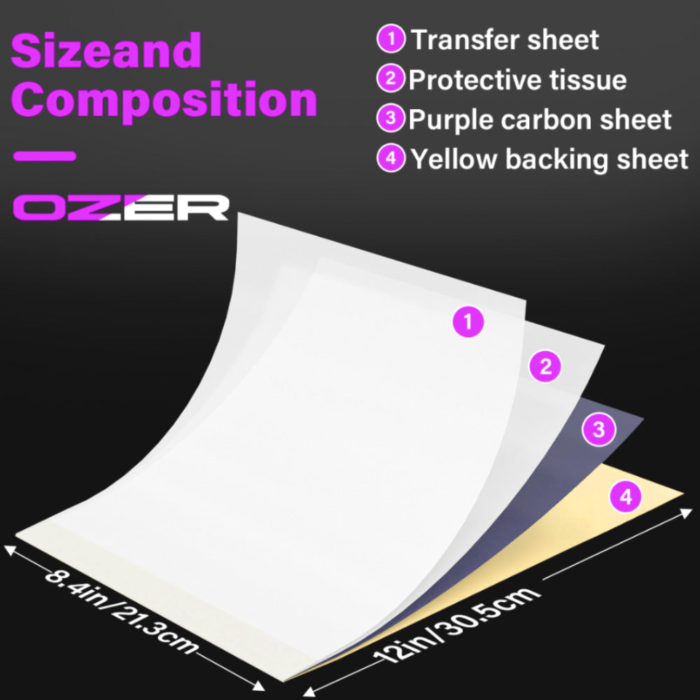 OZER M Transfer Paper | Transfer Stencil Paper