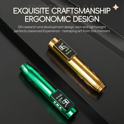 PIONEER-FROST-WING 3mm Stroke Wireless Tattoo Pen | Professional PMU machine