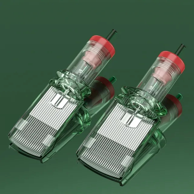 These needles are ideal for fast and intense filling of large areas. Try them, you will be fascinated by the speed and quality of filling.