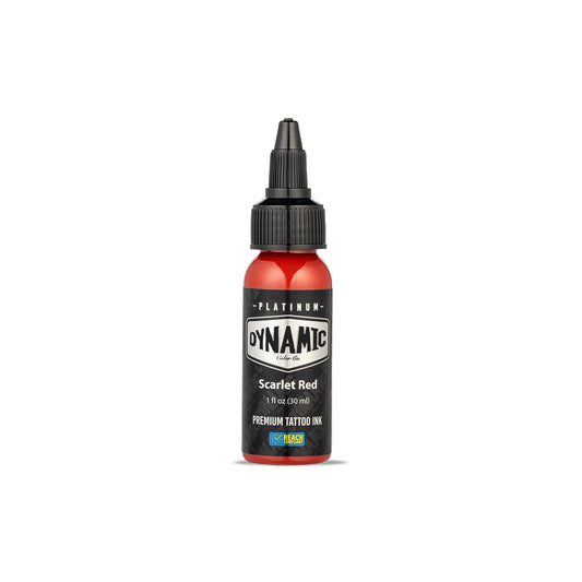 Dynamic Platinum Tattoo Ink Scarlet Red 30ml