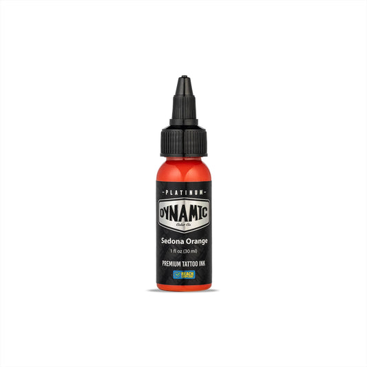 Dynamic Platinum Tattoo Ink Sedona Orange 30ml