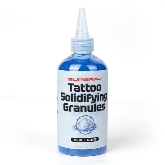 SUPERAY Tattoo Solidifying Granules 250 ml | Waste Liquid Solidifying Granules