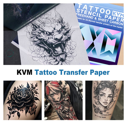 TATTOO KVM | Transfer stencil paper 100pcs