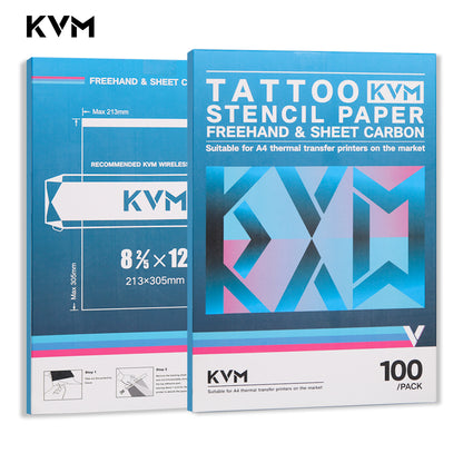 TATTOO KVM | Transfer stencil paper 100pcs