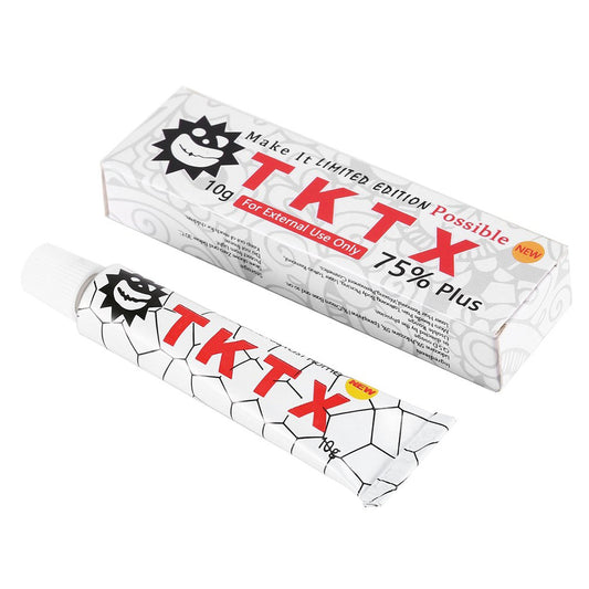TKTX анестетичен крем 75% бял | TKTX anesthetic cream 75% white