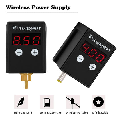 RCA and DC mini wireless power supply