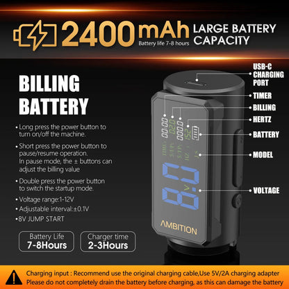 Ambition Soldier 270 S | Wireless Tattoo Pen Machine