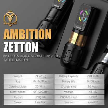 Ambition Zetton | Dual Batteries