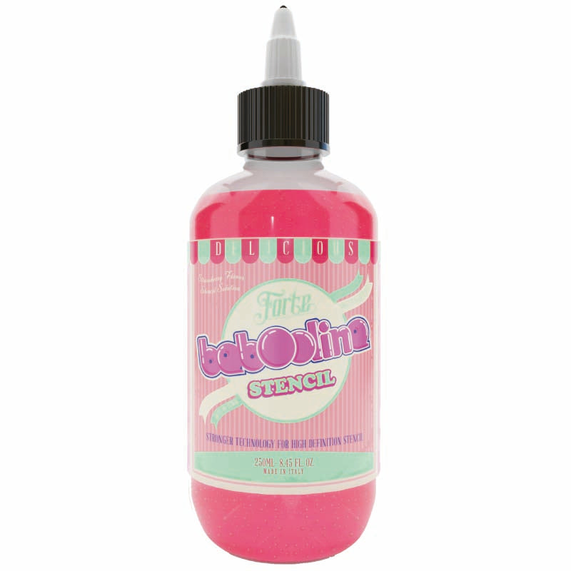 Forte Baboolina Stencil Gel 250 ml
Професионален stencil гел за артисти, които търсят прецизност и надежден трансфер. Подходящ за татуиране и перманентен грим, с формула, създадена за комфортна и ефективна работа.
