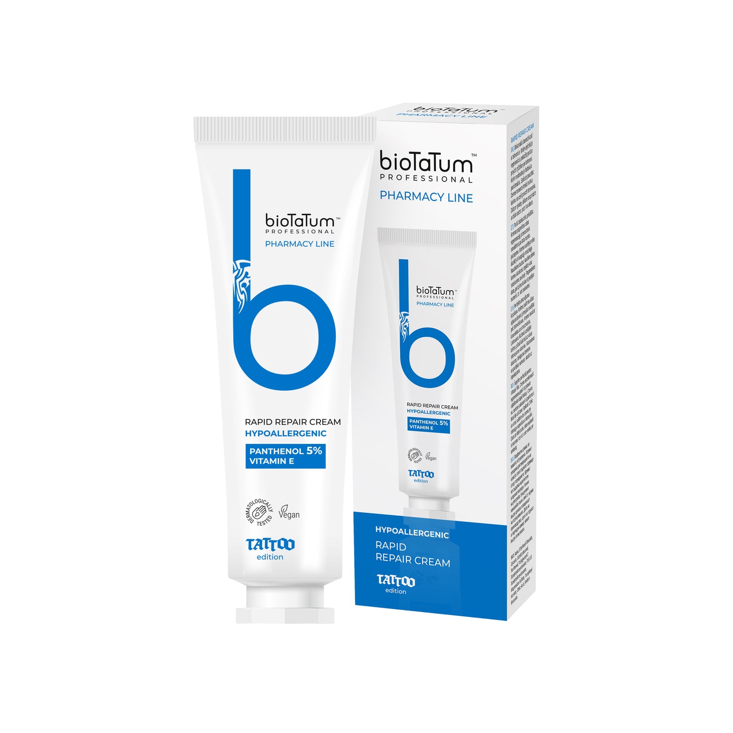 Single tube of BioTaTum Rapid Repair Cream 50ml