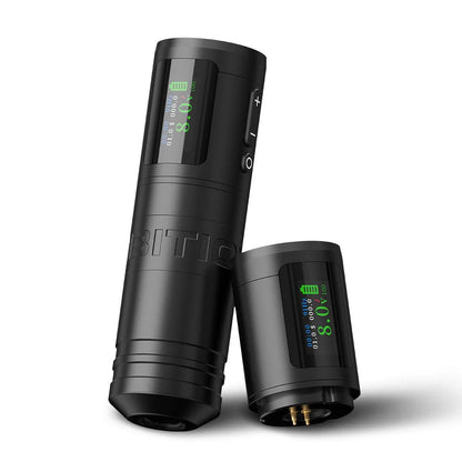 Ambition Ninja Ultra | Black Wireless Tattoo Pen Machine (Dual Batteries)