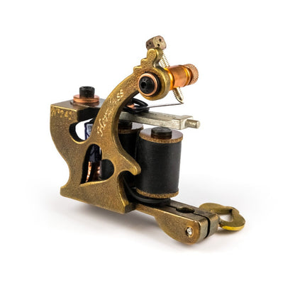 Handmade BRASS HERZ ASS | Traditional Tattoo machine