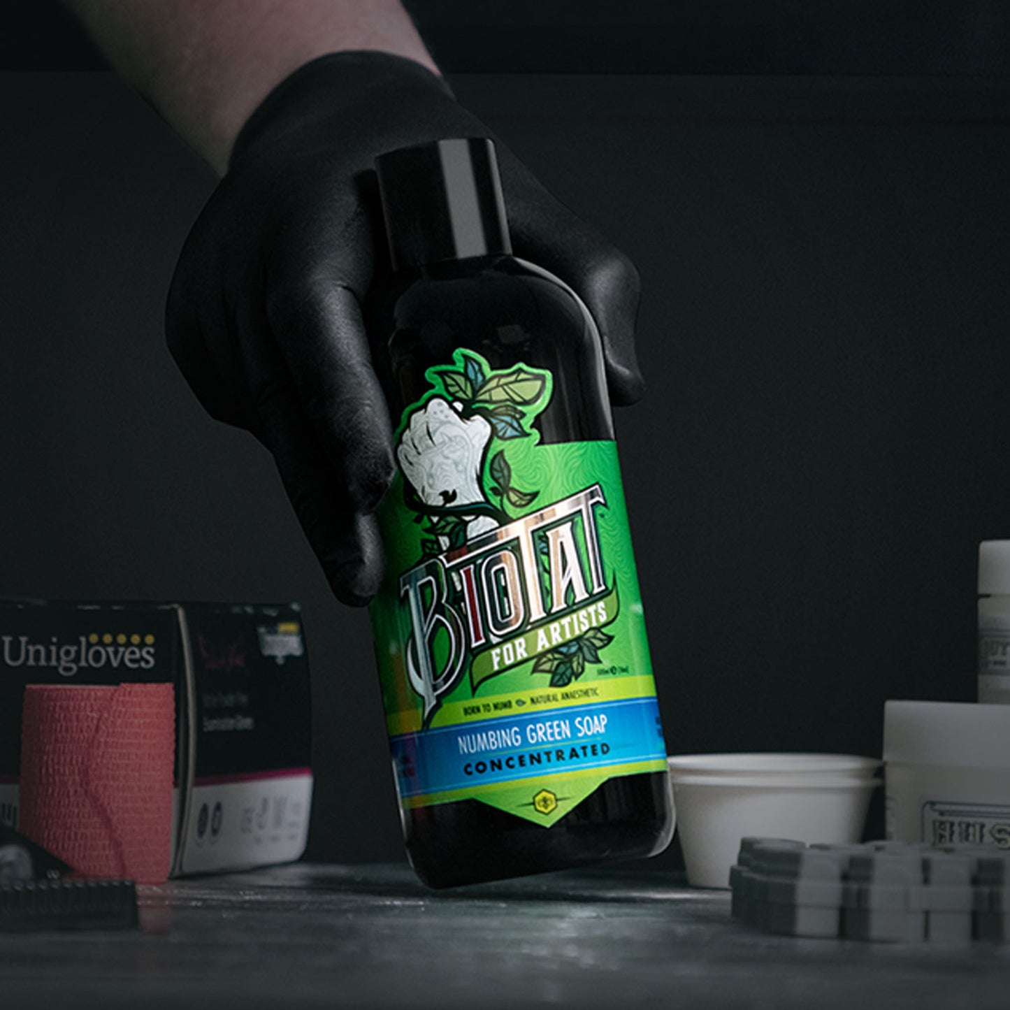 BIOTAT Pain-relieving green soap | concentrated 500 ml