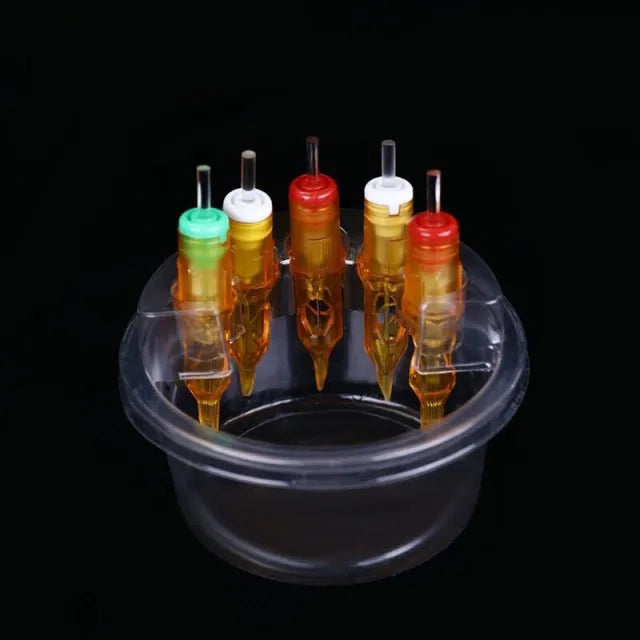 Pack of cartridge holder cups for tattoo cartridges - 20 pcs