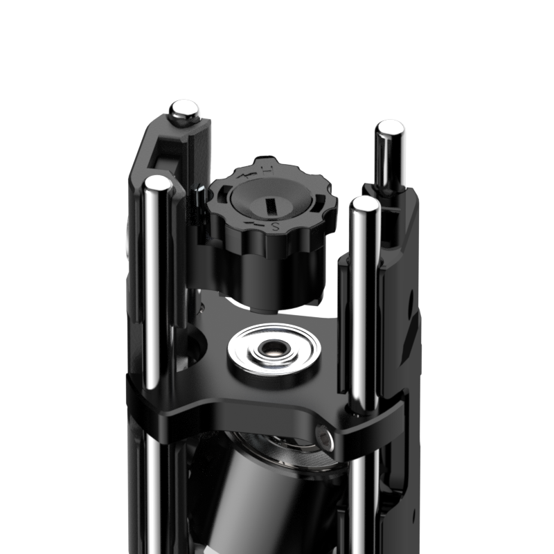 Ink Machines - Cobra Tattoo Machine For Universal Cartridges - Evil Black 37mm