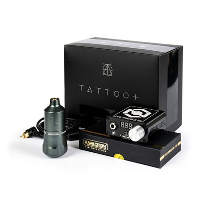 ПЪЛЕН КОМПЛЕКТ ЗА ТАТУИРОВКИ EQUALISER ASTRAL 4.0 + ЗАХРАНВАНЕ NEMESIS + КУТИЯ КАРТРИДЖ ИГЛИ