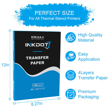 EMALLA INKDOT | Transfer Paper (100pcs)
