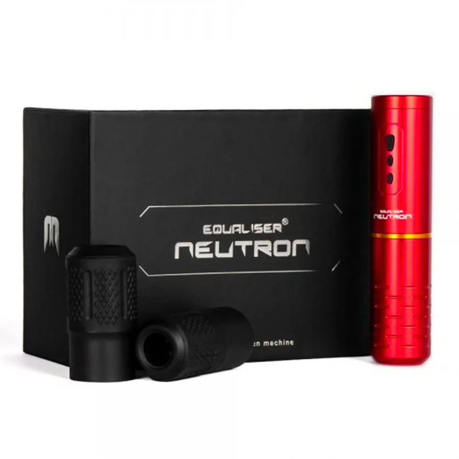 Equaliser Wireless Neutron 3.0 mm lineup in three colors: silver, red, and black.