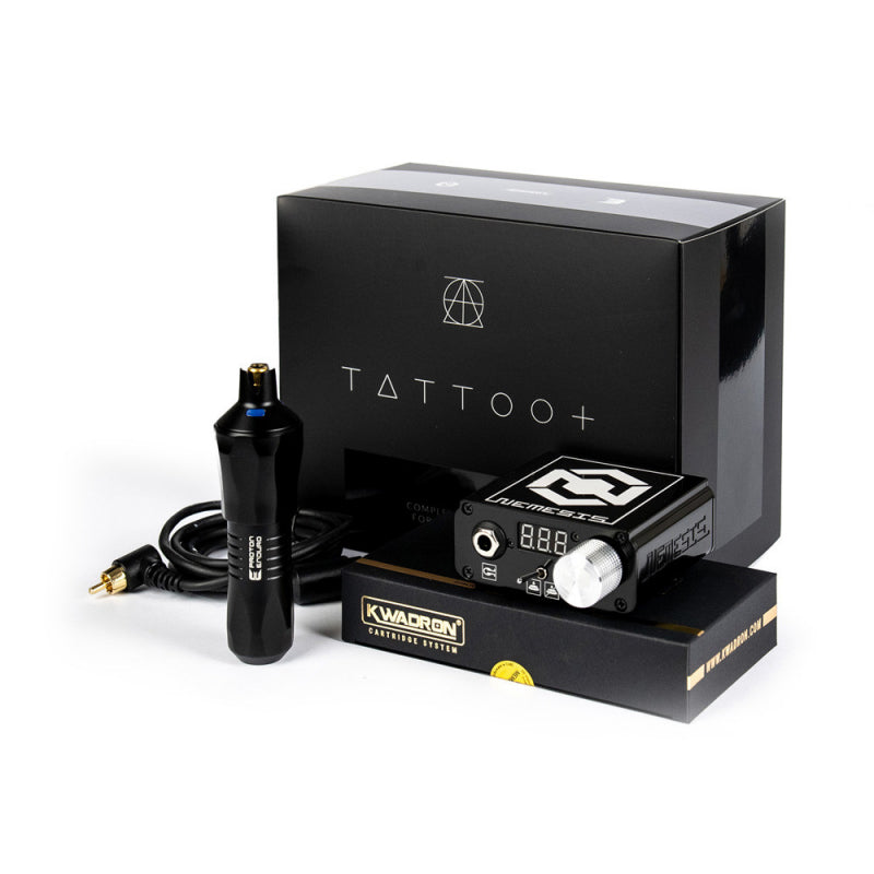 COMPLETE TATTOO SET | EQUALISER PROTON ENDURO + NEMESIS POWER SUPPLY +CARTRIGES