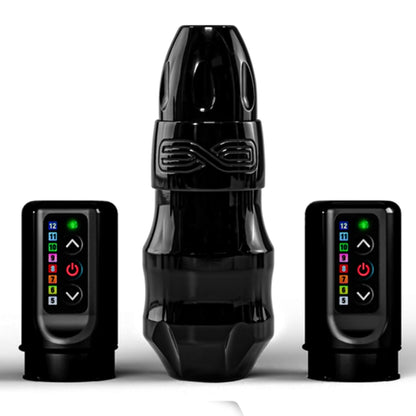 Cordless professional tattoo machine | set with 2 batteries