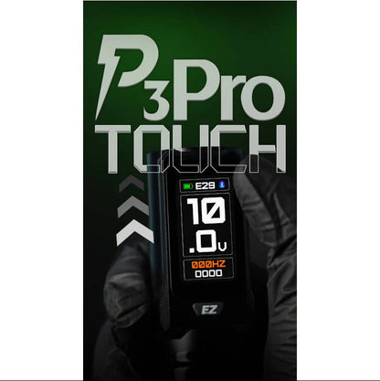 NEW EZ P3 Pro Touch Wireless Tattoo Pen Black | Adjustable stroke