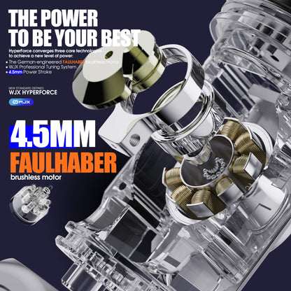 WJX Hyper Force Professional Bundle | FAULHABER Brushless Motor 4.5mm