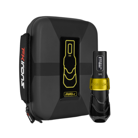 FK Irons Flux Max with 1x PowerBolt II - Gold / Stealth