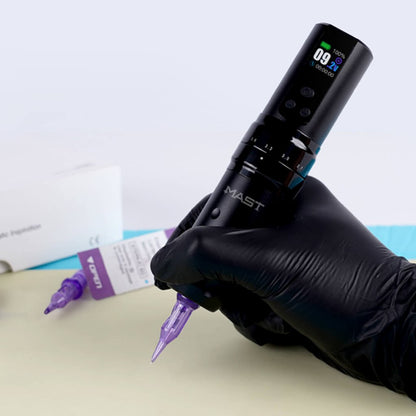 Mast Fold 2 Pro (2-battery version) | Dragonhawk Cordless Tattoo Machine with 2.4-4.2 mm Stroke Length