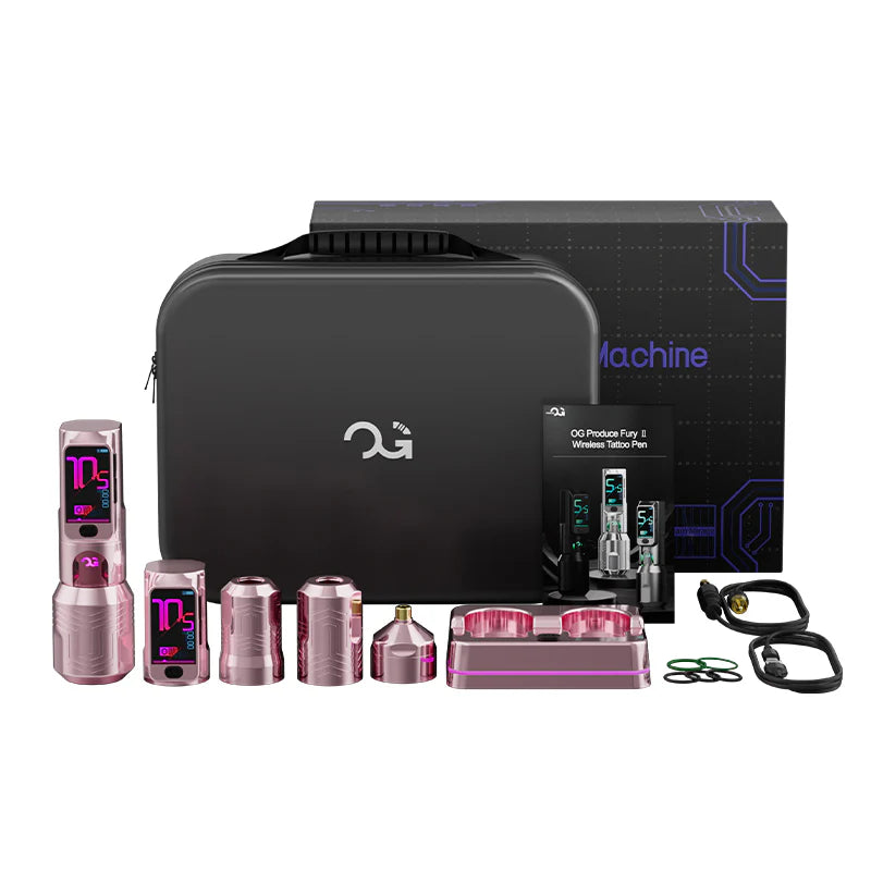 OG FURY Ⅱ 4.2mm  Stroke Wireless Tattoo Pen | ново поколение безжична машина за татуиране