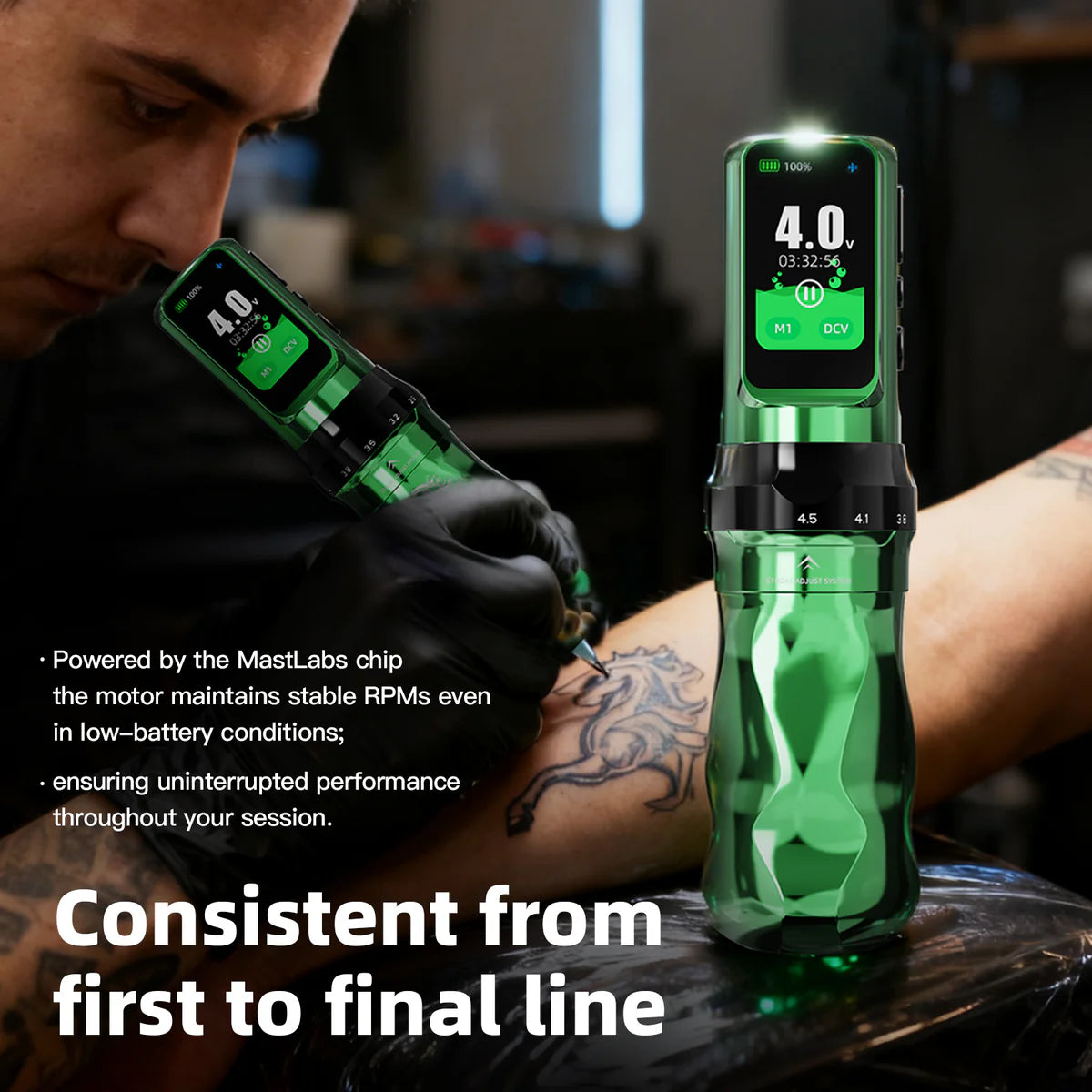 Mast Fold Pro Year of the Horse Edition | Adjustable Strokes