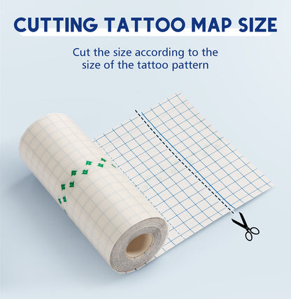 INKONE TATTOO FILM | Защитен филм за пресни татуировки 15см х 10м