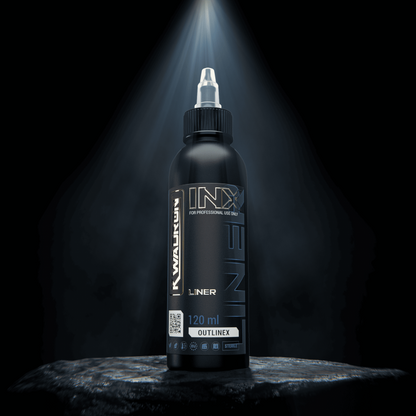 KWADRON INX Outlinex 120 ml | Advanced Black Outline Ink (REACH Compliant)