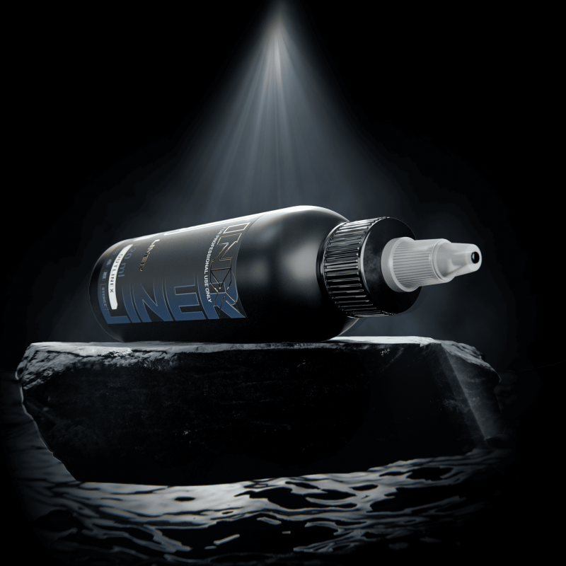 KWADRON INX Outlinex 120 ml | Advanced Black Outline Ink (REACH Compliant)