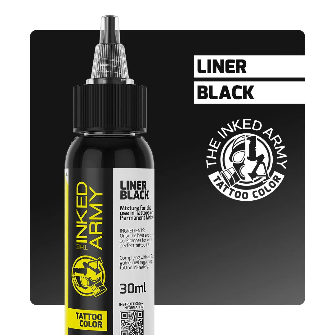 THE INKED ARMY REACH  | Liner Black 30ml