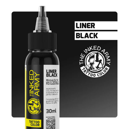 THE INKED ARMY REACH  | Liner Black 30ml