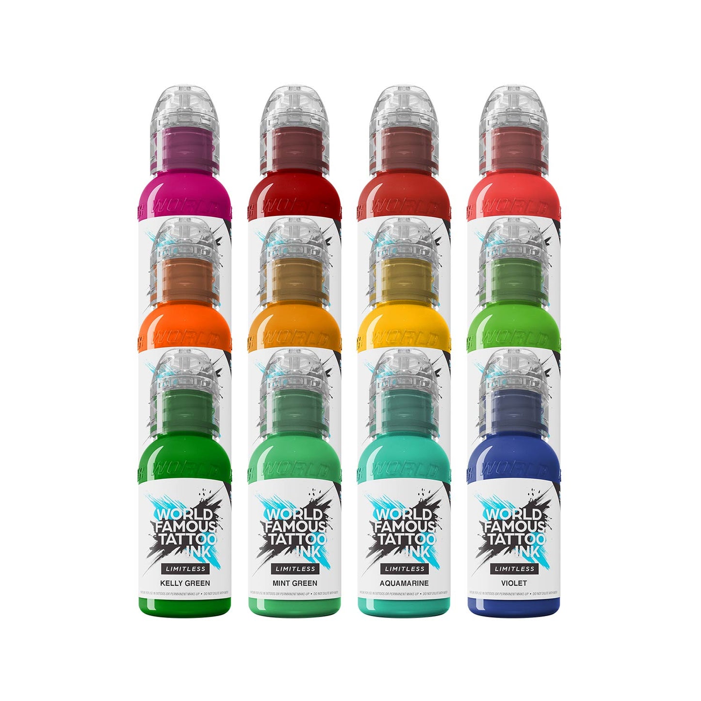 World Famous Limitless Tattoo Ink | Dragon Set 12x30 ml