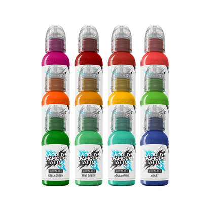 World Famous Limitless Tattoo Ink | Dragon Set 12x30 ml