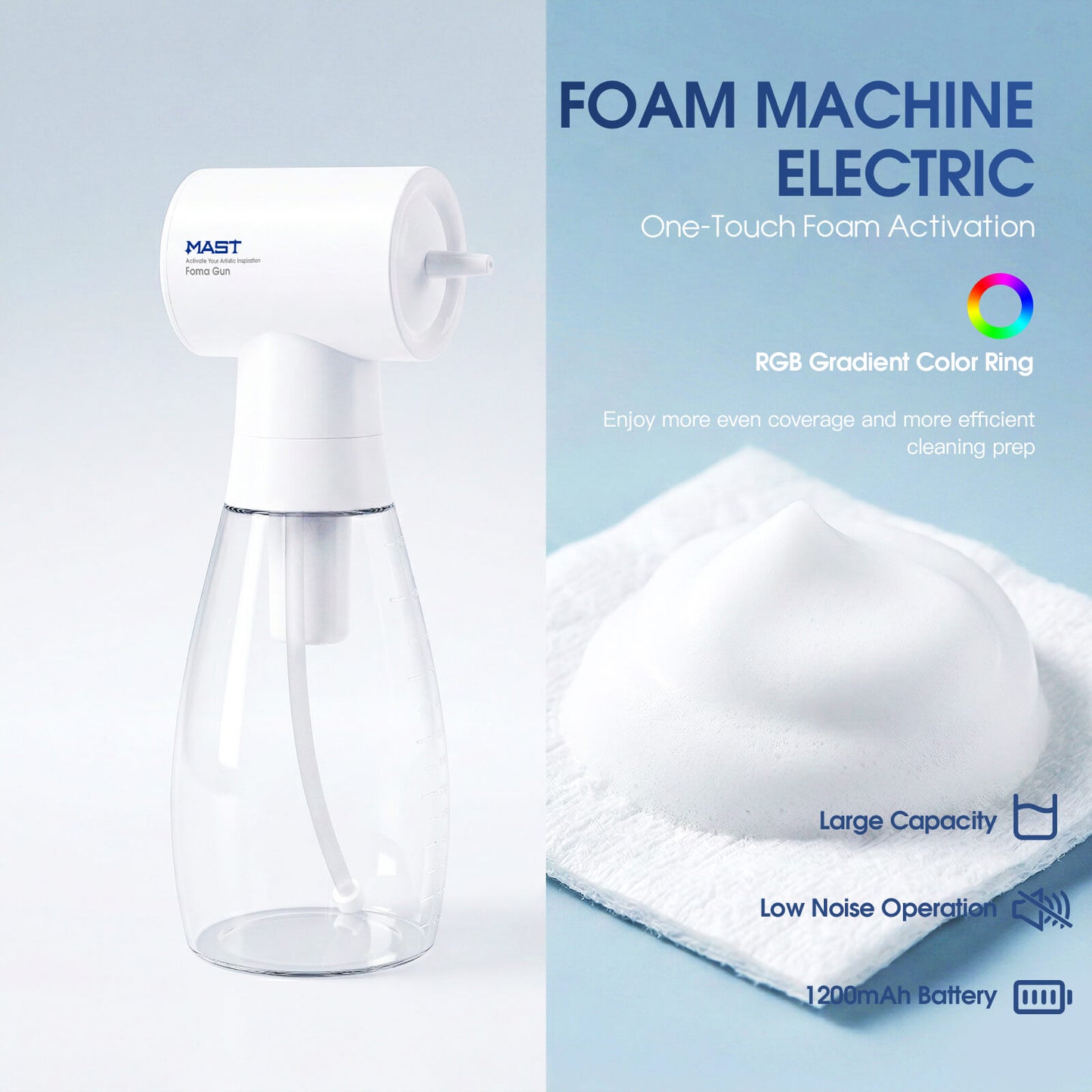 MAST Foam Machine Professional Cleaning | Maшина за създаване на работна пяна/мус